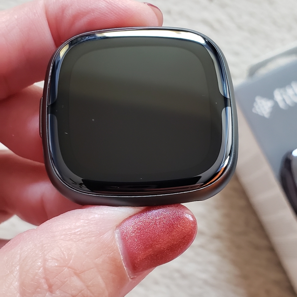 Fitbit Sense 2 bundle, watch, bands, screen protectors like new